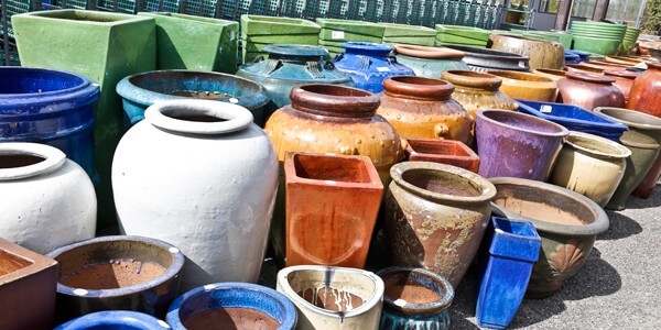 ceramic pots