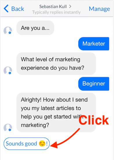 marketer sequence